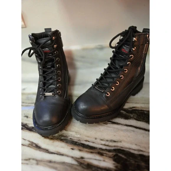 Milwaukee Motor Cycle Company Women's Freedom Flex Riding Boots - Picture 2 of 13